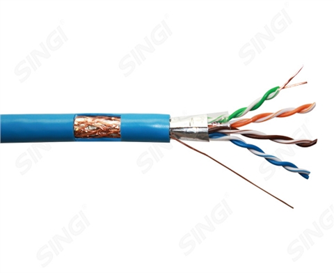 超五類4對雙屏蔽網絡線 S/FTP型