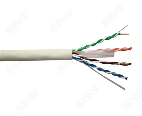 六類4對非屏蔽低煙無鹵護套網絡線 UTP型